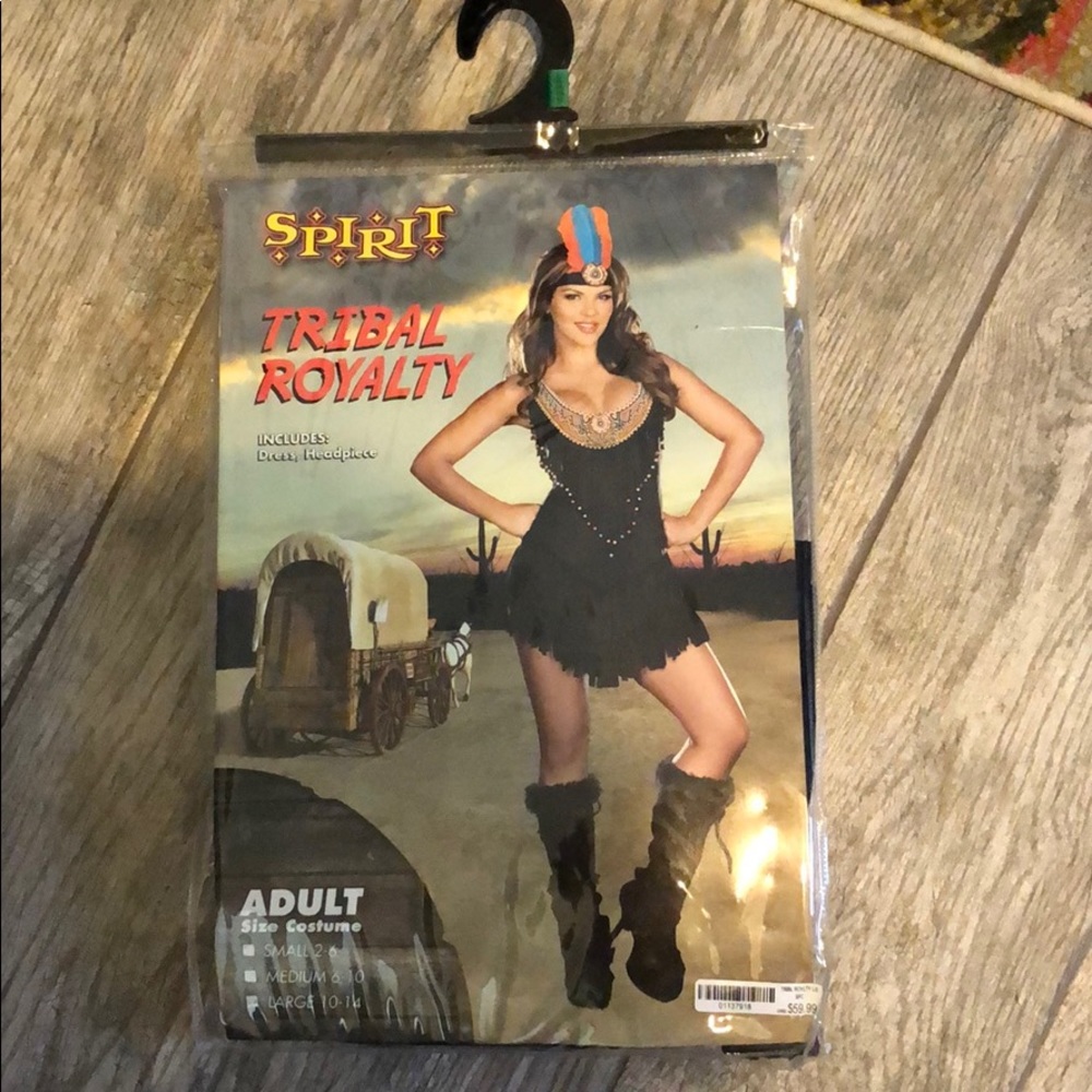 Sexy Spirit Tribal Royalty Halloween Costume